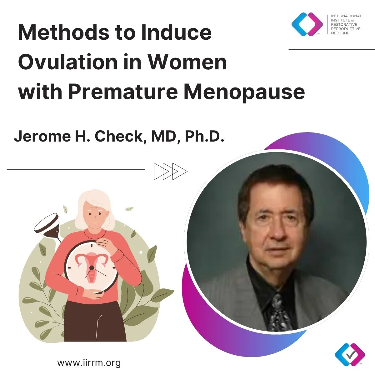 Ovulation Inductio in Women Appearing to Be in Menopause Jerome Check